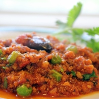 Kheema Mattar Masala | Ground Lamb or Goat Curry Cooked with Green Peas