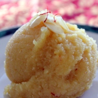 Badam Halwa / Indian Almond Dessert