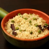 Jeera Peas Pulao / Cumin and Green peas Rice